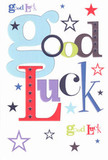 The spirit of optimism radiates from this colourful good luck card, where striking 'Good Luck' lettering leaps playfully across a clean white backdrop. Oversized pastel blue and deep red letters are artfully mixed with mossy greens and decadent purples, their palette as carefully curated as any bouquet from Norbury Florist. Here, stars in shades of navy, lilac, and lively lemon-lime scatter and dance, evoking the night sky above Norbury after a hopeful day. Although its surface is flat, the feel is satisfying - a fine, crisp cardstock ready to carry your warmest encouragement. This card is perfect for pressing into the palm of a friend facing their next big step, whether it's a new role at Streatham Common, an important test, or a move to a new home. It's more than a greeting; it's a pledge of faith, a burst of cheer, and a quiet companion on the road ahead, carrying with it all the care and community spirit of Norbury.